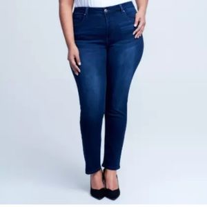 Seven 7 Tummyless Skinny Jeans 18 plus Gently Used